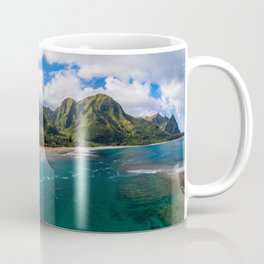 The magical island of Kauai from the air Coffee Mug