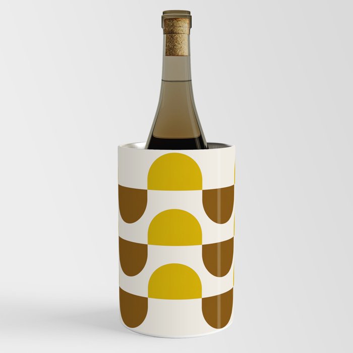Abstraction_NEW_GEOMETRIC_SHAPE_CIRCLE_PATTERN_POP_ART_0306A Wine Chiller