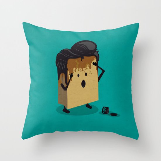 Fashion Victim Throw Pillow