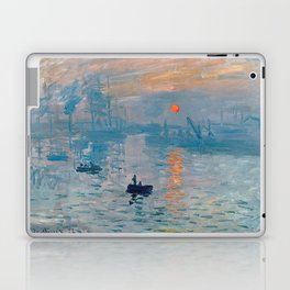 Claude Monet Impression Sunrise Laptop Skin