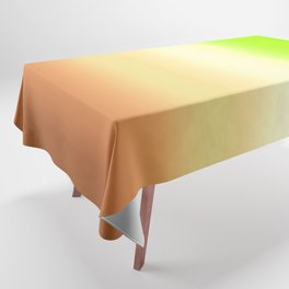 bright green and yellow ombre gradient Tablecloth
