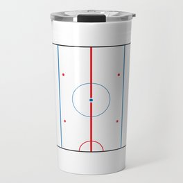 Hockey Rink Travel Mug