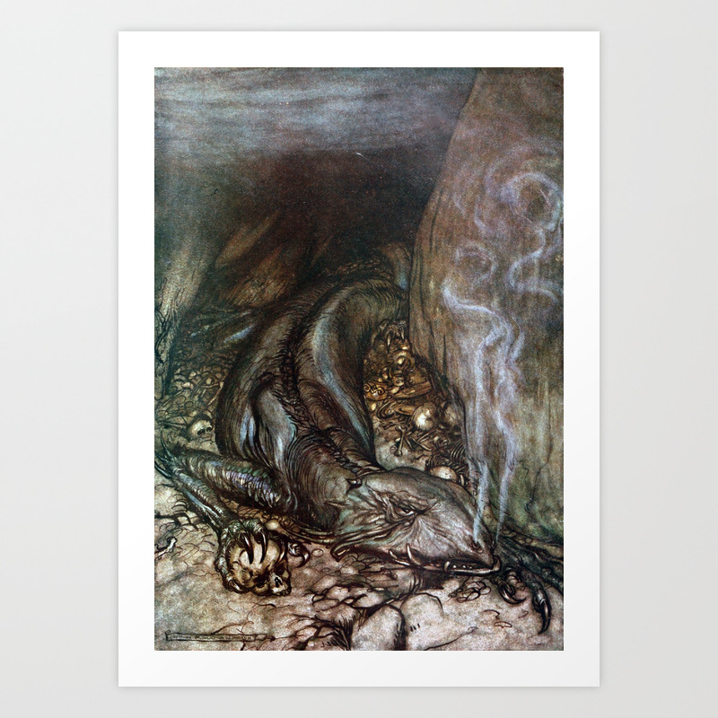 Arthur Rackham Siegfried And The Twilight Of The Gods 1911
