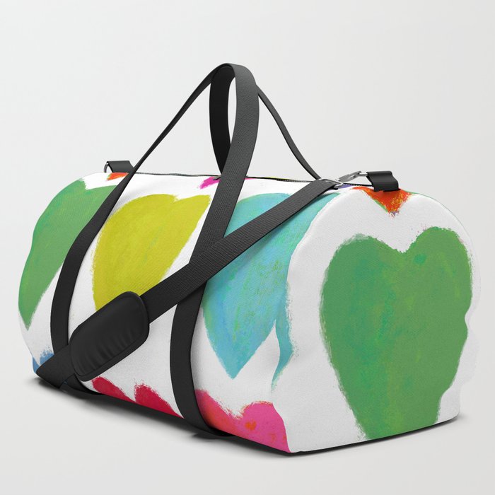 Heartstrings Duffle Bag by lisa weedn Society6