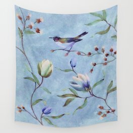 Summer Bird Wall Tapestry