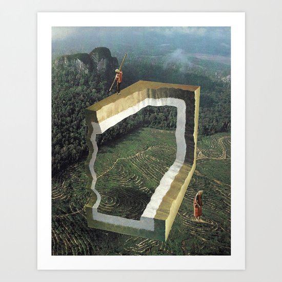 the teacher's Art Print