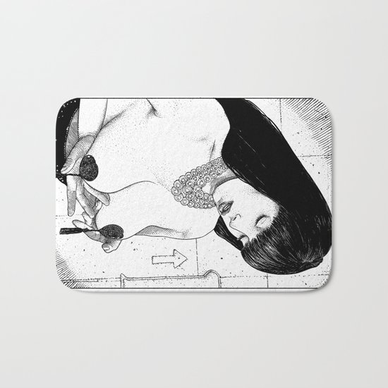 asc 694 - L'empire du burlesque (Burlesque made me a better mom) Bath Mat