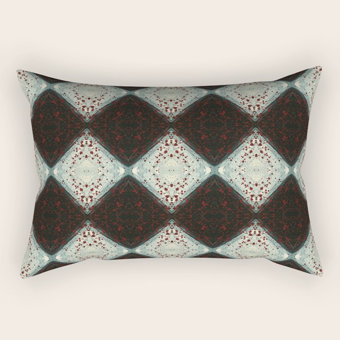 Diamond Tragedy Rectangular Pillow