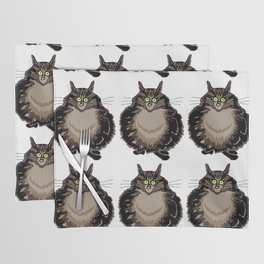 Floof Tabby Cat Placemat