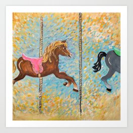 Carousel Horse Art Prints For Any Decor Style Society6