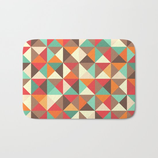 Triangle landscape Bath Mat