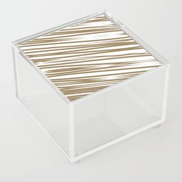 Brown stripes background Acrylic Box