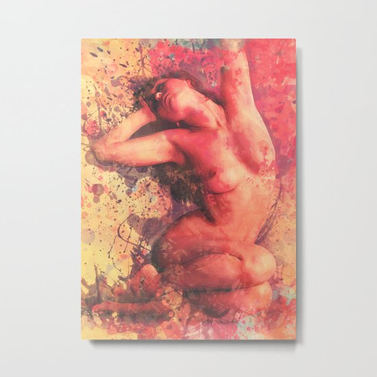 Epic Girl Metal Print