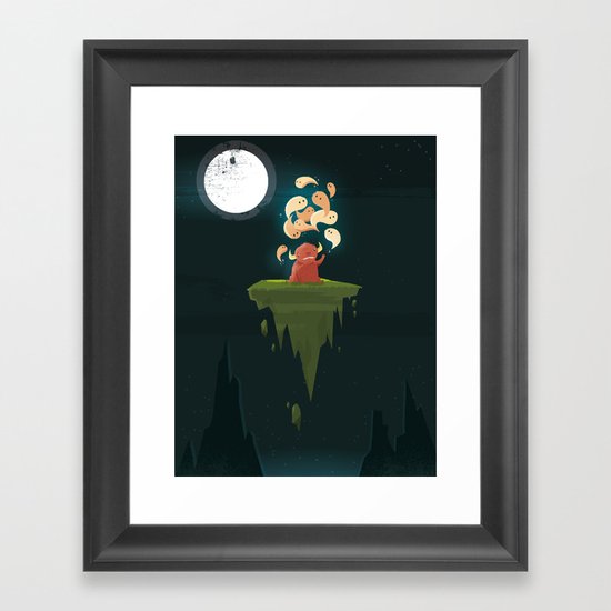 :::Thought Bender...::: Framed Art Print