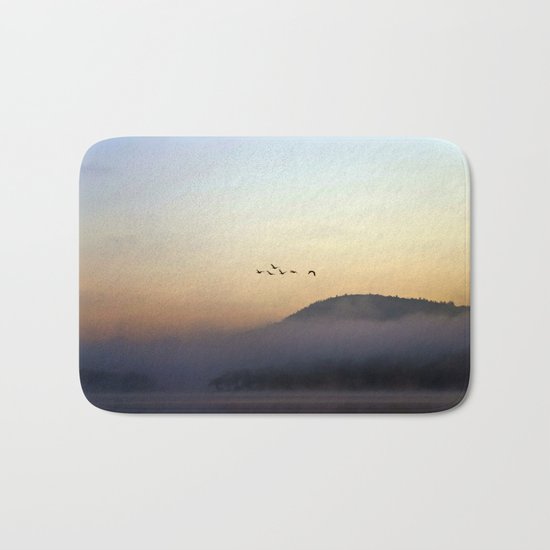 A Sunrise as Good as Gold Bath Mat