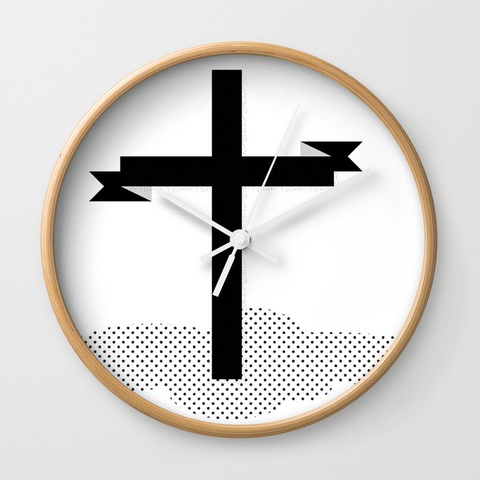 Creative Cross Wall Clock