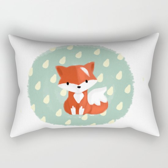 I'm a fox Rectangular Pillow