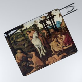 Piero di Cosimo - Vulcan and Aeolus Picnic Blanket