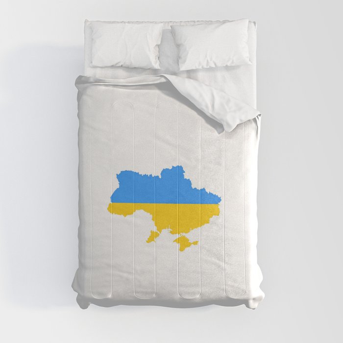 Shape of Country: Ukraine 3 Comforter