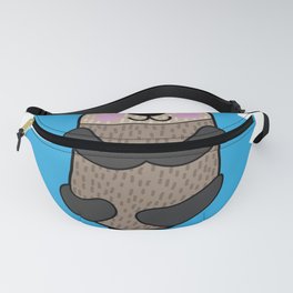 We Otter Be Friends Funny Animal Pun Fanny Pack