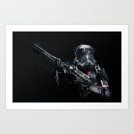 Stormtrooper Art Print