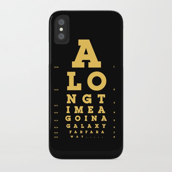Jed Eye Chart iPhone Case