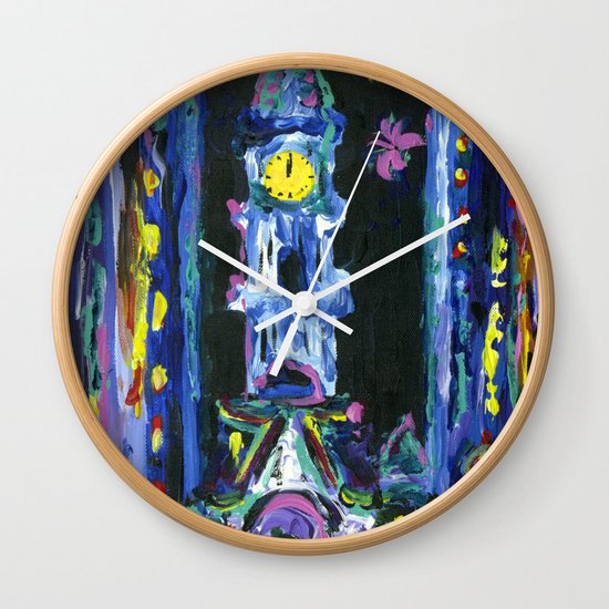 Broad Street New Years Wall Clock