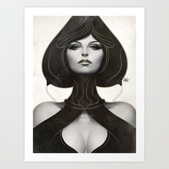 Pepper Spade Art Print