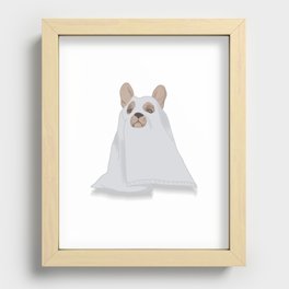 Spooky Pup Recessed Framed Print