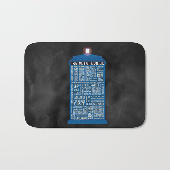 Doctor Who Bath Mat