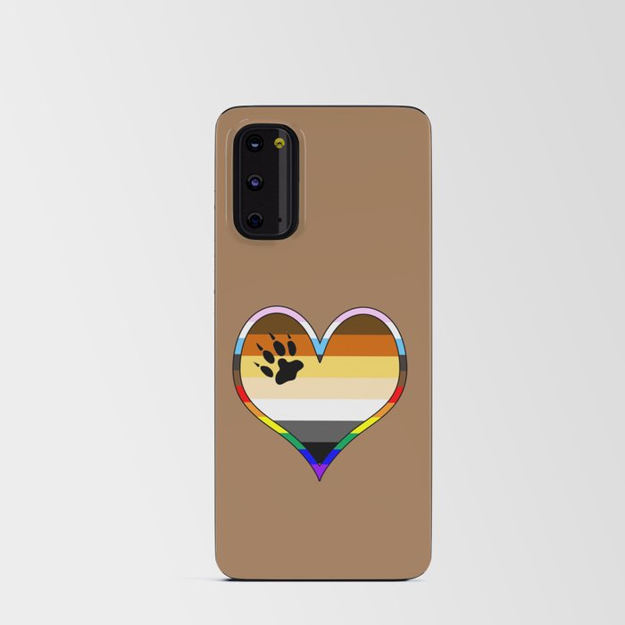Bear Pride Heart Android Card Case