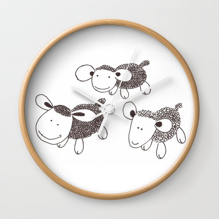 Sheep Wall Clock