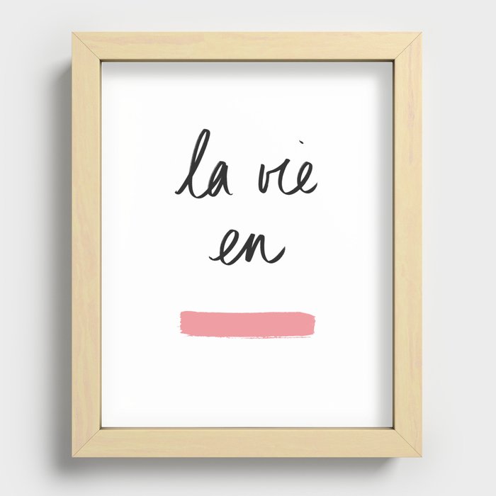 Recessed Framed Print