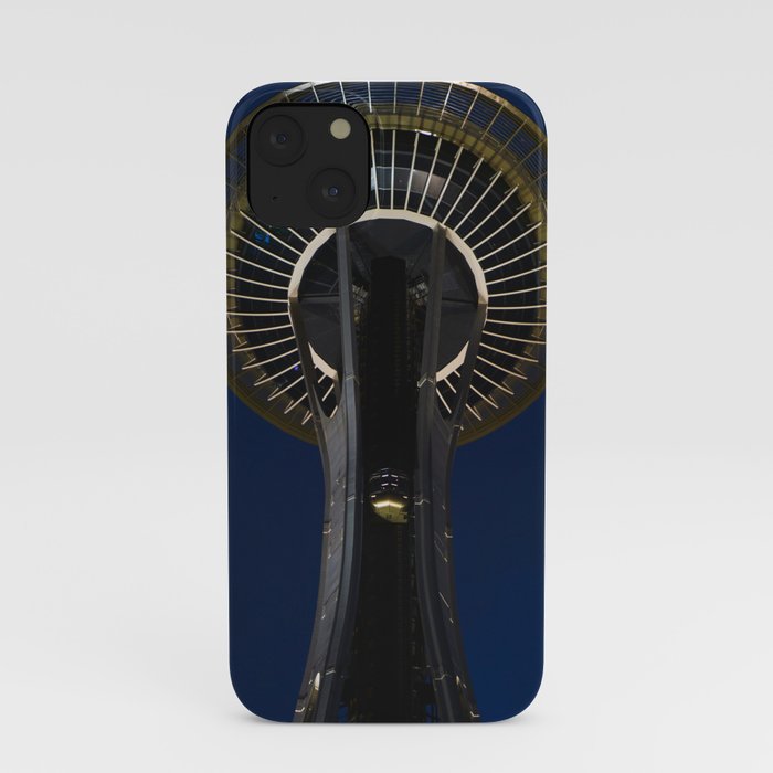Space Needle at Night iPhone Case
