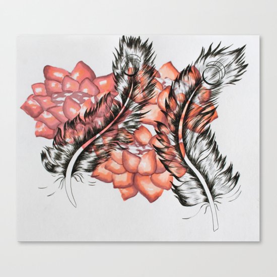 Feather Canvas Print