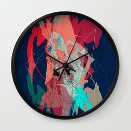 110122 Wall Clock | Illustration, Digitalart, Abstract, Patternart, Colors, Painting, Canhenha, Illustrator, Pattern, Creativeart 