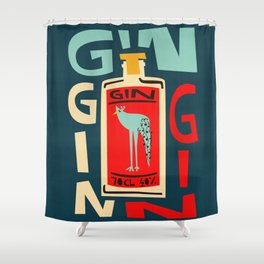 Dark Blue Shower Curtains Society6