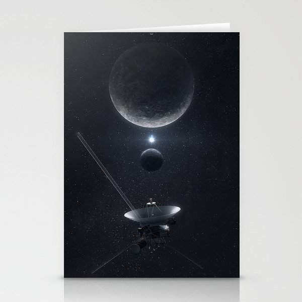 Voyager 3 Pluto Flyby Stationery Cards