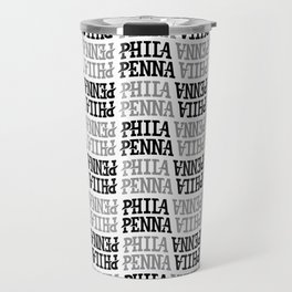 PHILA/PENNA Pattern Travel Mug