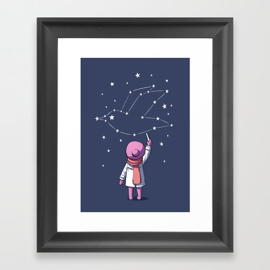 Constellation Framed Art Print