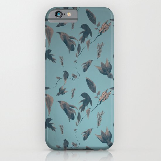 birds pattern iPhone & iPod Case