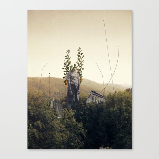 Forest Angel Canvas Print