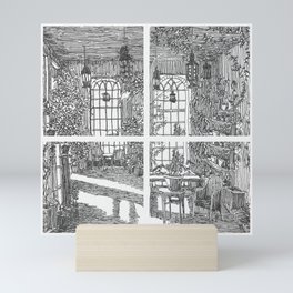Interior sketch Mini Art Print