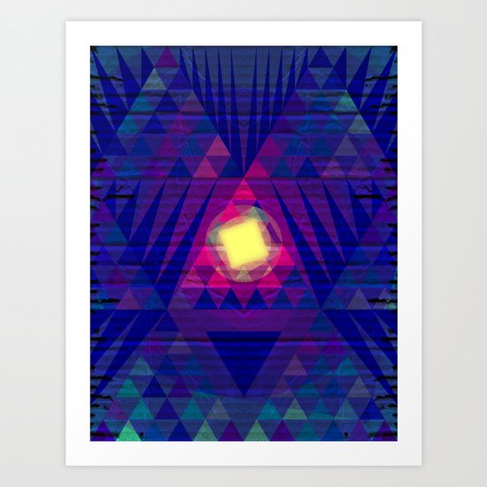 Intergalactic Sunrise Art Print