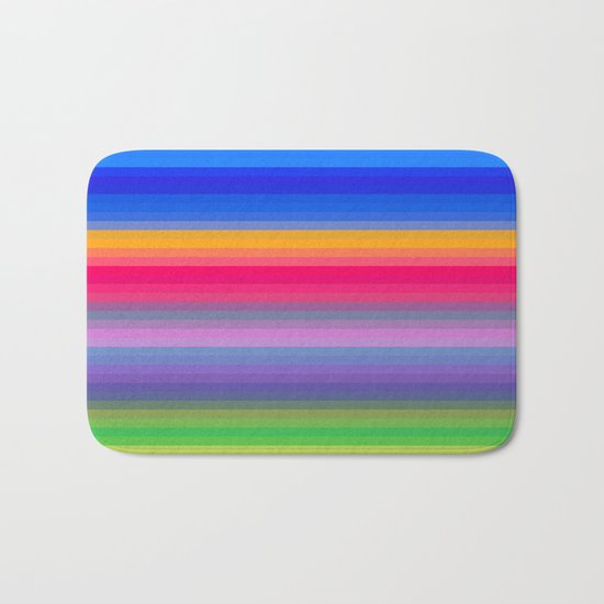 Watercolaroid Bath Mat