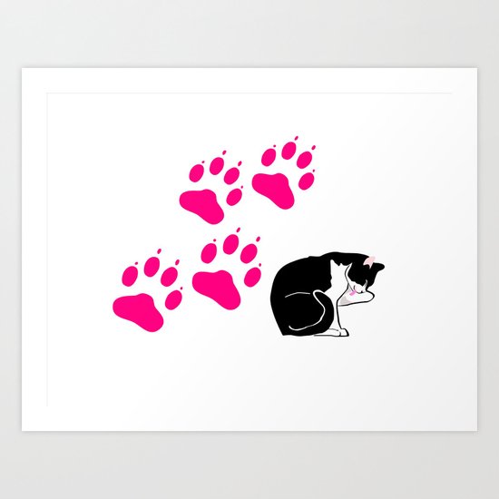 Spuren Art Print