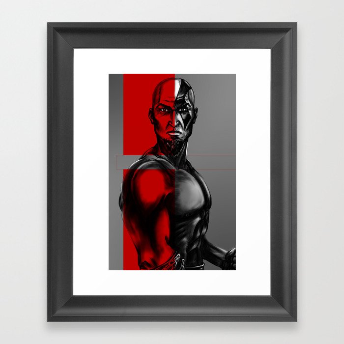 Kratos Art Framed Art Print