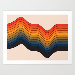 Highs and Lows Art Print