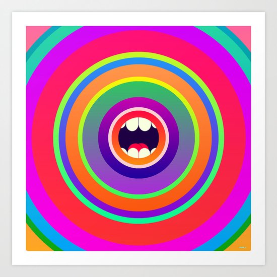 Jawbreaker Art Print