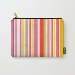 Summer pop of color stripes  Carry-All Pouch